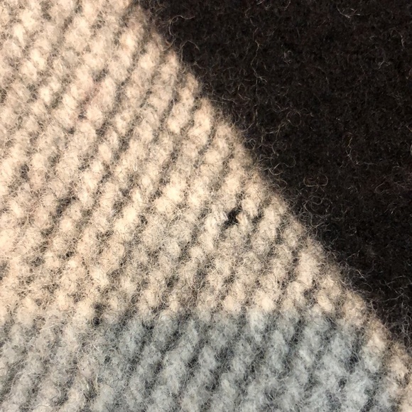 Mega check cape Burberry prorsum collection natural white - Picture 9 of 16